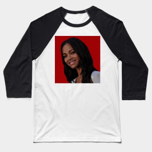 zoe saldana Baseball T-Shirt